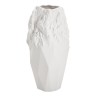 Ваза для цветов, 25,5 см, декоративная, фарфор P, белая, матовая, Текстура, Gloria, Home & Style