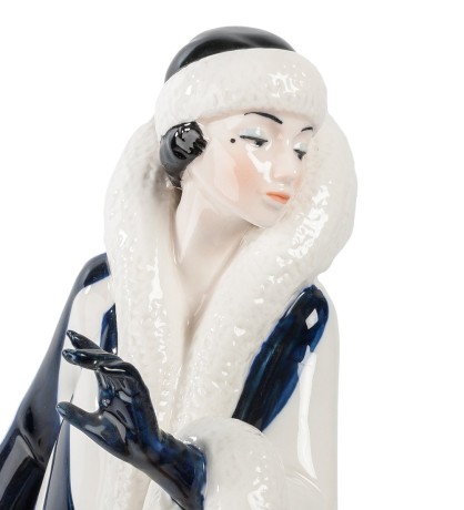 JP-38/14 Фигурка "Дама с собакой" (Pavone)