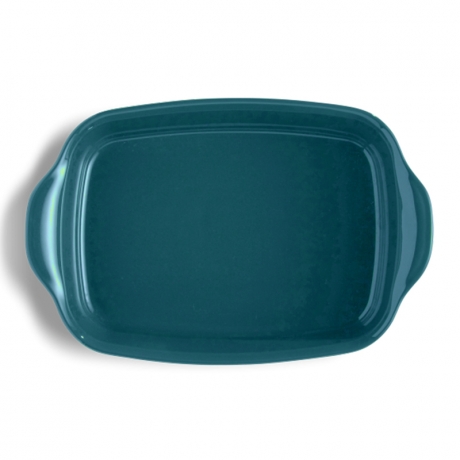 Форма для запекания Emile Henry, 29x19x7 см. прямоугольная, цвет: лазурь