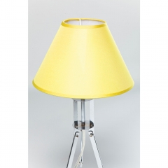 Лампа настольная Rhythm, коллекция "Ритм" 22*47*22, Сталь, Хлопок, Желтый