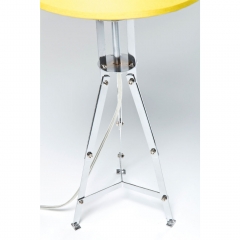 Лампа настольная Rhythm, коллекция "Ритм" 22*47*22, Сталь, Хлопок, Желтый