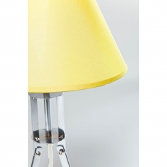 Лампа настольная Rhythm, коллекция "Ритм" 22*47*22, Сталь, Хлопок, Желтый
