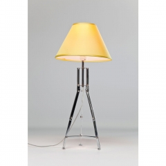 Лампа настольная Rhythm, коллекция "Ритм" 22*47*22, Сталь, Хлопок, Желтый