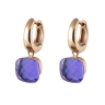 Серьги Firenze medium orchid 300338 V/RG Qudo