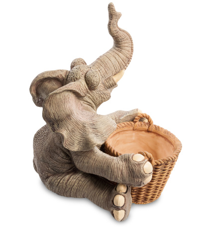 GG-5331-LE Фигура-кашпо "Слон добряк" (Sealmark)