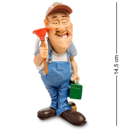 RV-950 Статуэтка "Сантехник" (W.Stratford)