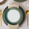 Чайный сервиз Бухара зелёный, 12 персон, 42 предмета, Midori