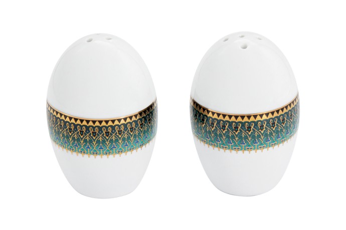 Чайный сервиз Бухара зелёный, 12 персон, 42 предмета, Midori