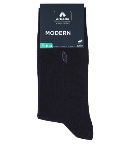 Носки мужские Modern ASM-0008  41-44 черный (Artsocks)