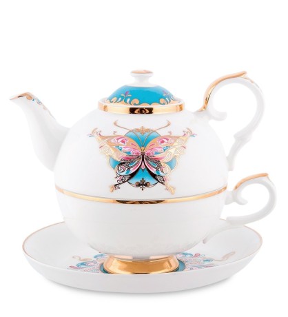 JK-101 Чайный набор "Песня Мотылька" (Canzone Falena Pavone)