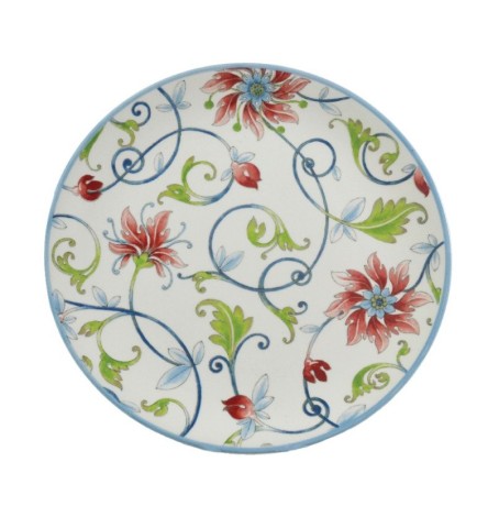 Тарелка, 21 см. BOTANICAL SPIRAL Grace by Tudor