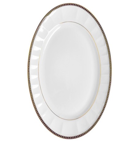 Блюдо, 38 см. Soren Gold Wallendorfer
