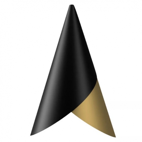 Плафон Cornet Black & Brass, 13,4x24 см. Umage