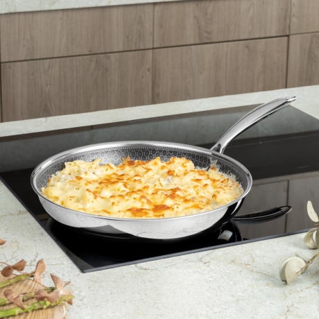 Сковорода, 28 см, Eternal , серебристый-черный, Berlinger Haus