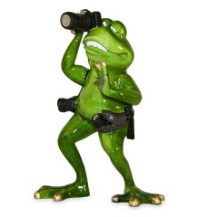 MN-247 Фигурка "Лягушка-фотограф"