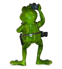 MN-247 Фигурка "Лягушка-фотограф"