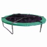Батут DFC JUMP 8ft складной, c сеткой, green