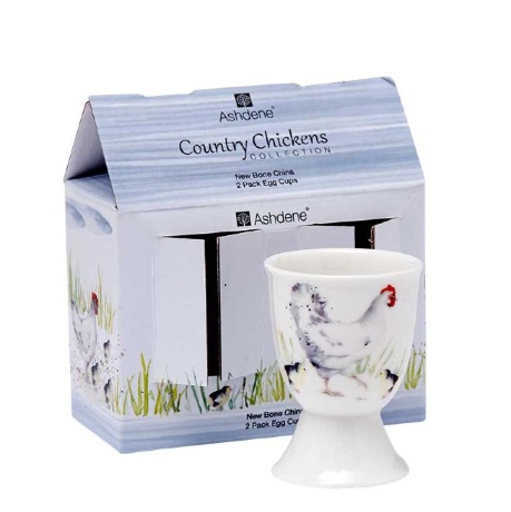Набор из 2-х подставок для яиц Country Chickens ASHDENE