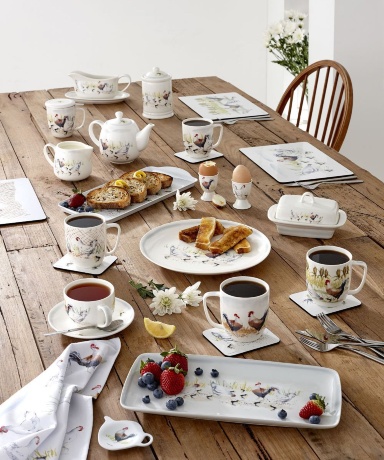 Набор из 2-х подставок для яиц Country Chickens ASHDENE