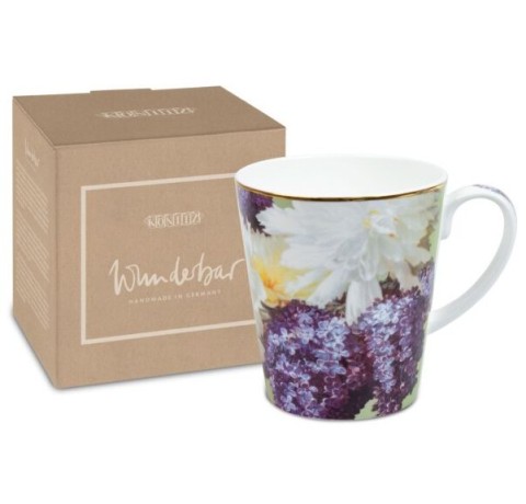 Кружка "Прекрасная сирень", 600 мл. в подарочной коробке Koenitz