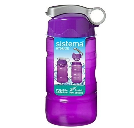 Спортивная питьевая бутылка Hydrate, 560 мл. Sistema, мульти