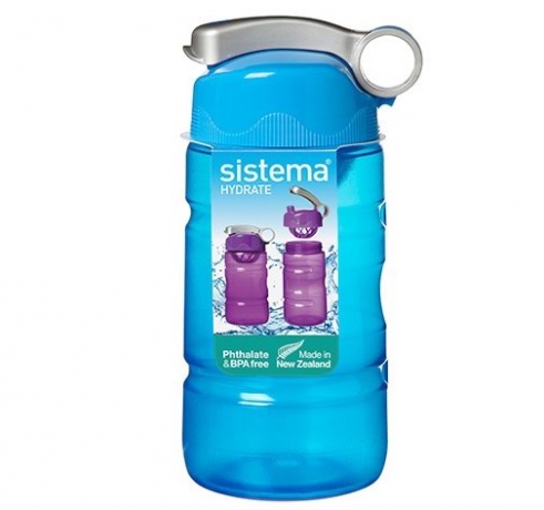 Спортивная питьевая бутылка Hydrate, 560 мл. Sistema, мульти