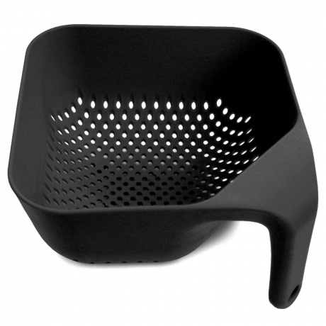 Дуршлаг квадратный средний черный