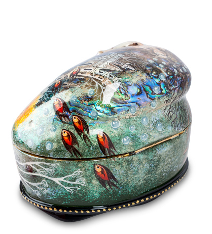 ШК-30/ 68 Шкатулка "Русалочка" худ. Ковалева С.