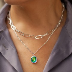 Колье Virtual Green