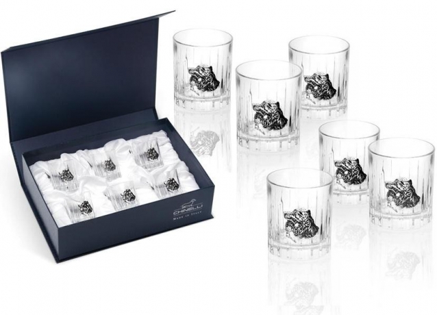 Набор для водки из 6 стопок Спаниель, 50 мл. Gamma