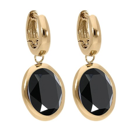 Серьги Creole TIVOLA small G jet