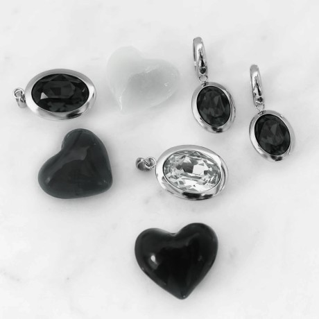 Серьги Creole TIVOLA small G jet