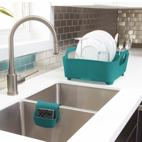 Сушилка для посуды Tub сине-зелёная, Umbra