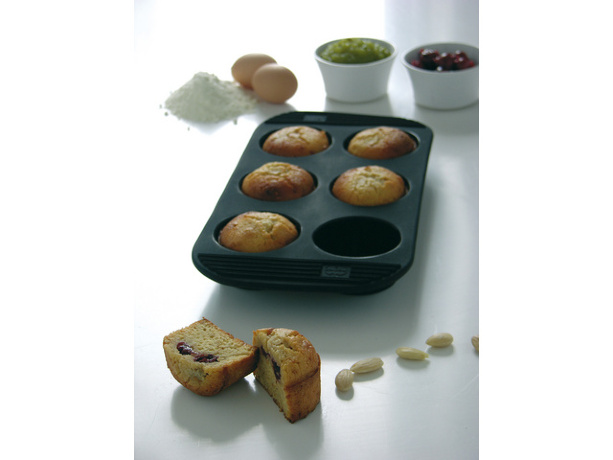 Форма на 6 маффинов, из силикона, 3х17х4 см. в подарочной упаковке Mastrad