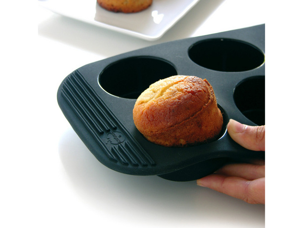 Форма на 6 маффинов, из силикона, 3х17х4 см. в подарочной упаковке Mastrad