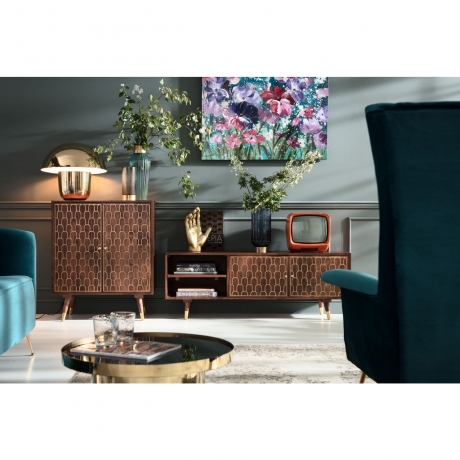 Шкаф Muskat, коллекция "Мускат" 75*90*40, Манго, МДФ, Сталь, Коричневый