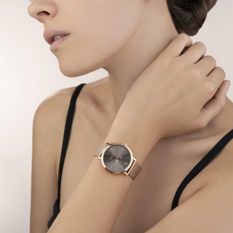 Часы Rosegold-Brown