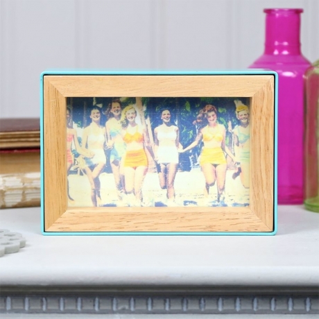 Фоторамка fotoblock, 10х15 см, голубая, Umbra