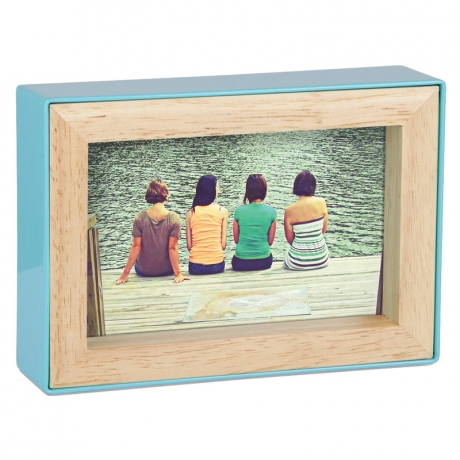 Фоторамка fotoblock, 10х15 см, голубая, Umbra