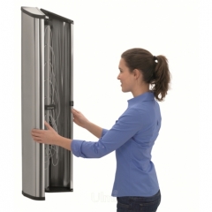 Настенная сушилка для белья WallFix (24 метра навески), с защитным коробом Brabantia