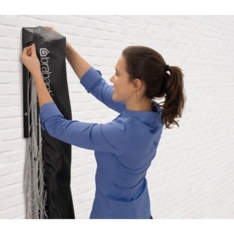 Настенная сушилка для белья WallFix (24 метра навески), с защитным коробом Brabantia