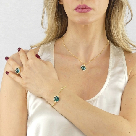 Колье XGR651D BL/G Boccadamo