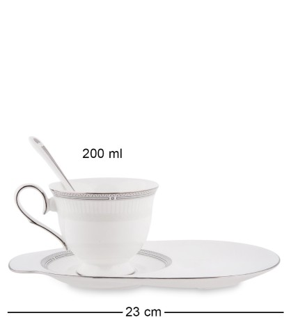 JK-109 Чайная пара "Венецианская Классика" (Venice Classic Pavone)