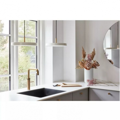 Светильник Asteria Mini-Pearl white, 31x31x10,5 см. Umage