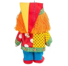 Игрушка лоскутная &quot;Петрушка&quot;, 34 см.