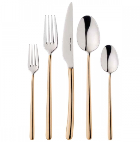 Набор столовых приборов, 24 шт. BAHAMA Gold Hisar
