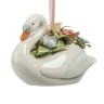 CMS-10/34 Подвесная фигурка "Лебедь с цветами" (Pavone)
