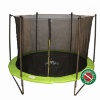Батут DFC JUMP 8ft складной, c сеткой, цвет apple green