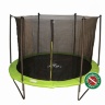 Батут DFC JUMP 8ft складной, c сеткой, цвет apple green