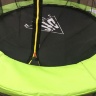 Батут DFC JUMP 8ft складной, c сеткой, цвет apple green